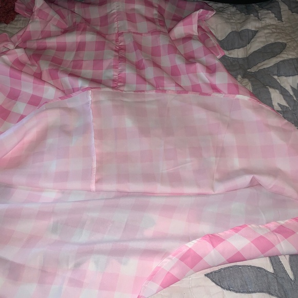 AWIBMK Vintage Retro 1950's Pink Gingham Swing Summer Dress 🌸 from Amazon - Picture 10 of 10